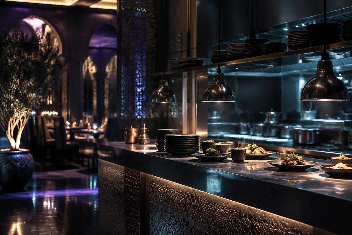 Food preparation as a concept image of hospitality capacity